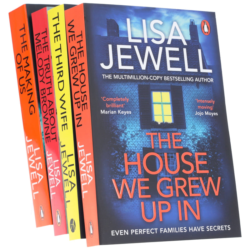 Lisa Jewell's The House We Grew Up In, The Truth About Melody Browne, The Third Wife & The Making of Us: 4 Books Set - Fiction - Paperback Fiction Penguin Random House