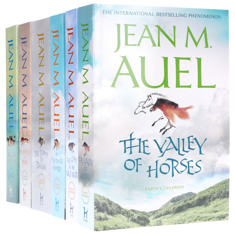 Earth's Children Series by Jean M Auel 6 Books Collection Set - Fiction - Paperback Fiction Hachette