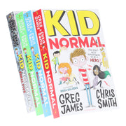 Kid Normal Series 4 Books Collection Set By Greg James & Chris Smith - Ages 8-12 - Paperback 9-14 Bloomsbury Publishing PLC