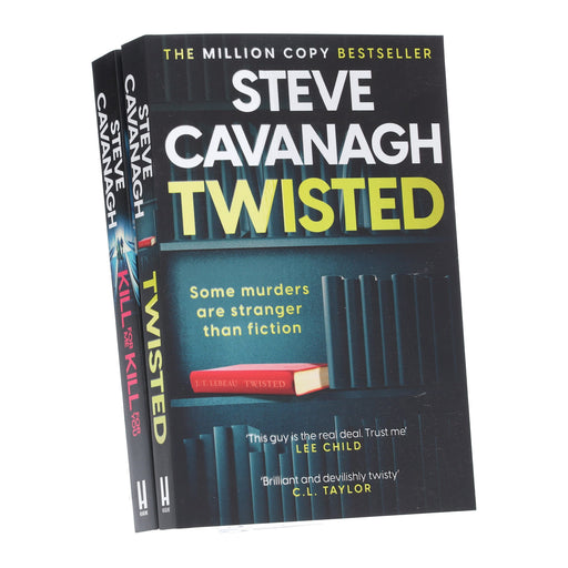 Steve Cavanagh Collection (Twisted & Kill For Me Kill For You) 2 Books Set - Fiction - Paperback Fiction Hachette