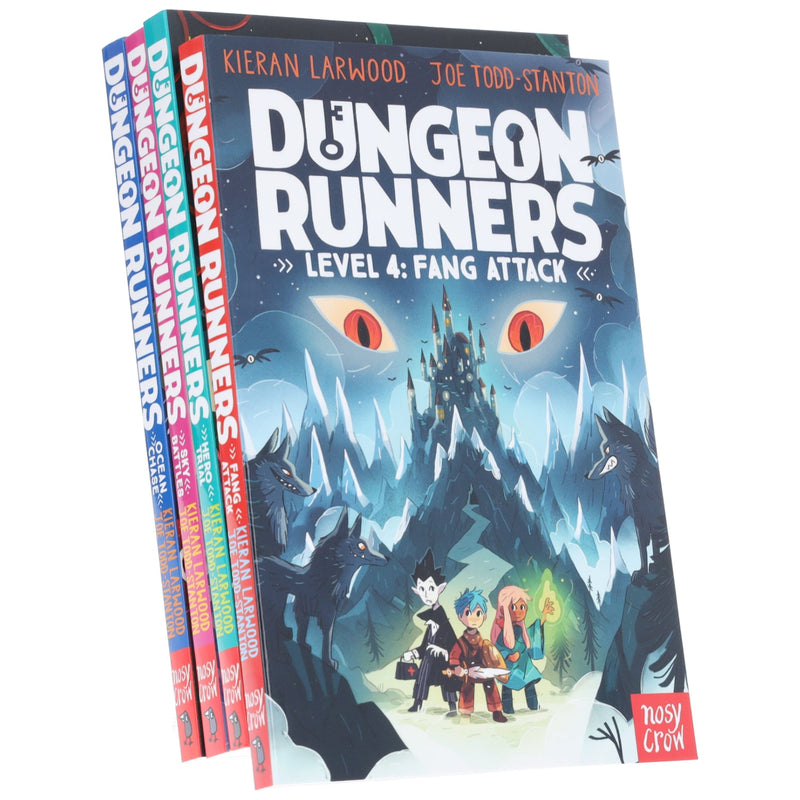Dungeon Runners Series By Kieran Larwood: Illustrated 4 Books Collection Set - Ages 7-9 - Paperback 7-9 Nosy Crow Ltd