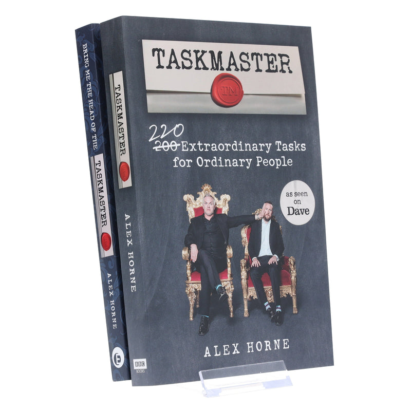 Taskmaster by Alex Horne 2 Books Collection Set - Non Fiction - Paperback Non-Fiction BBC Books/Ebury Spotlight