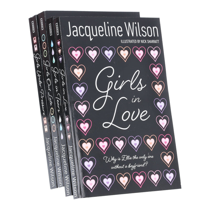 Girls Series By Jacqueline Wilson 4 Books Collection Set - Ages 12-17 - Paperback Young Adult Penguin Random House