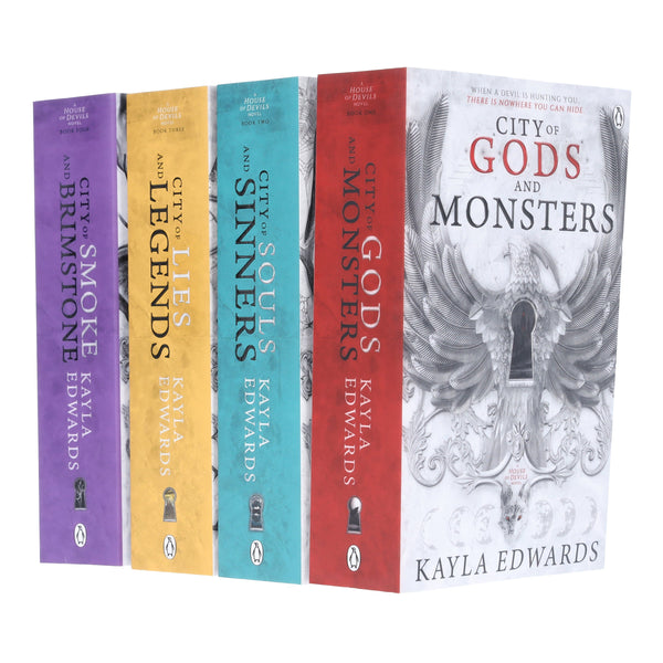 city of gods and monsters audiobook House of Devils Series by Kayla Edwards 4 Books Collection Set