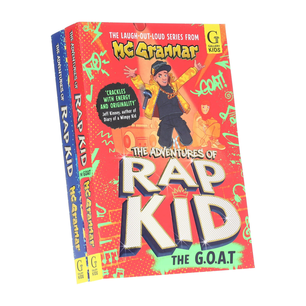 The Adventures of Rap Kid Series by MC Grammar 2 Books Collection