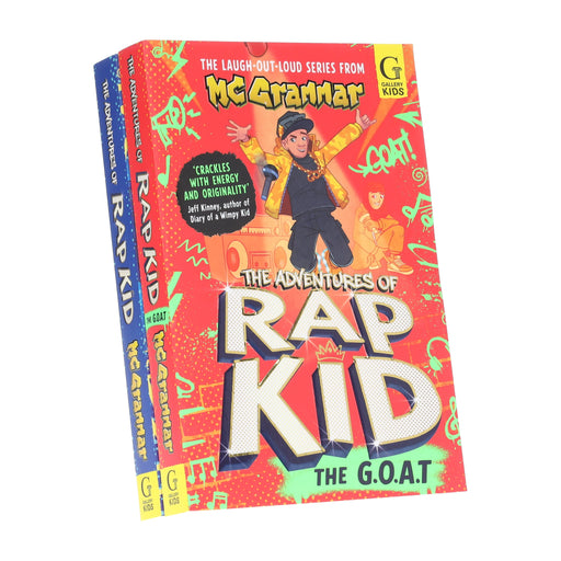 The Adventures of Rap Kid Series by MC Grammar 2 Books Collection Set - Ages 8+ - Paperback 7-9 Simon & Schuster