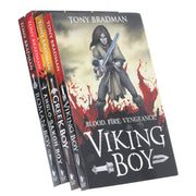 Viking Boy Series by Tony Bradman 4 Books Collection Set - Ages 9-12 - Paperback 9-14 Walker Books