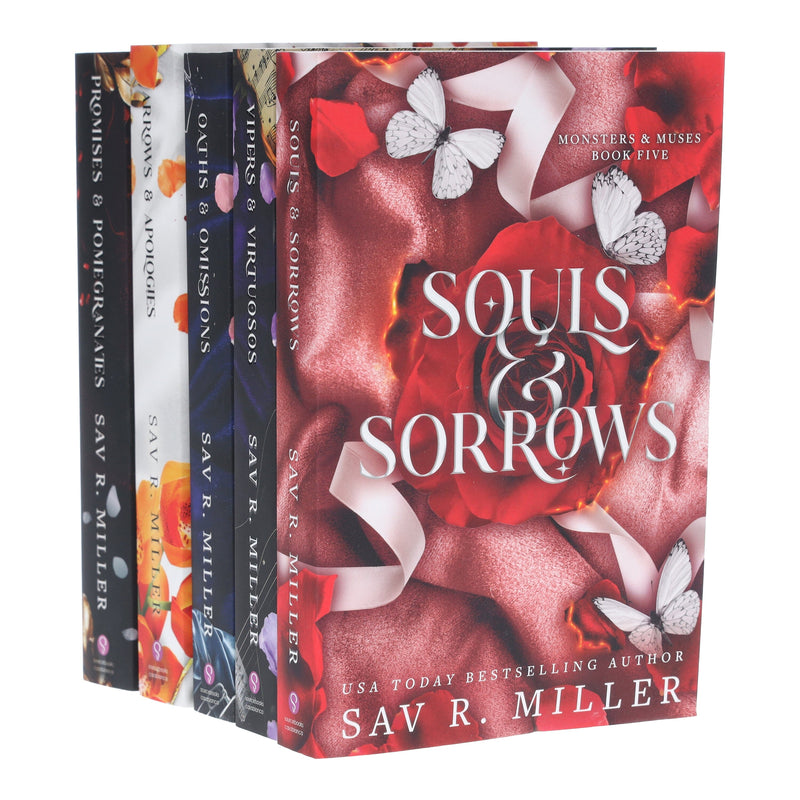 Monsters & Muses Series by Sav R. Miller 5 Books Deluxe Edition Collection Set - Fiction - Paperback Fiction Sourcebooks