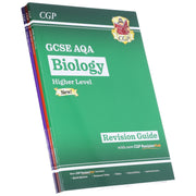 CGP GCSE Science AQA Higher Revision Guide with CGP RevisionHub 3 Books Set - Paperback Young Adult Coordination Group Publications Ltd (CGP)