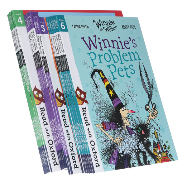 Read With Oxford: Winnie And Wilbur 18 Books Collection Set Level