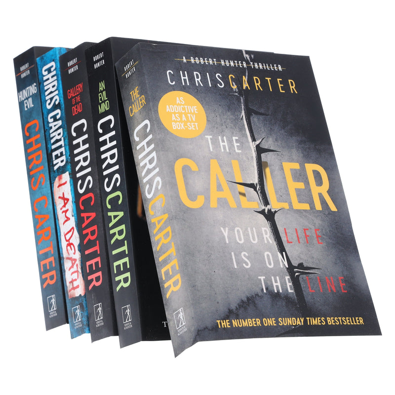 Robert Hunter Thriller Series by Chris Carter 5 Books Collection Set - Fiction - Paperback Fiction Simon & Schuster