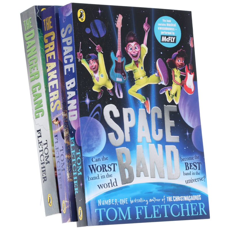 Tom Fletcher Collection (The Creakers, The Danger Gang & Space Band) 3 Books Set - Ages 7-12 - Paperback 7-9 Penguin Random House
