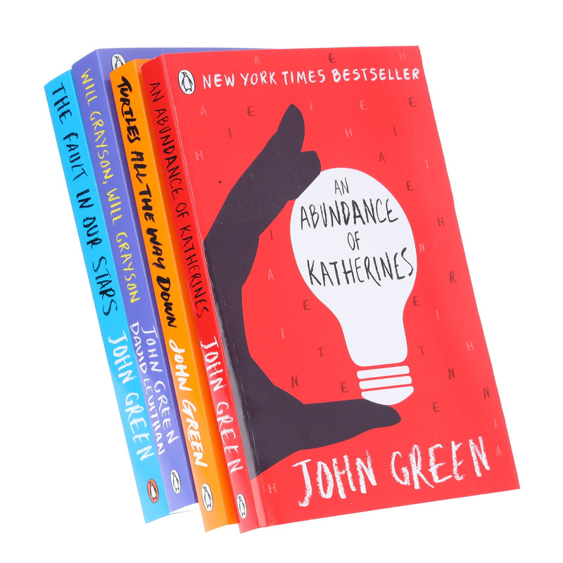John Green Collection 4 Books Set - Ages 14-16 - Paperback Young Adult Penguin Random House