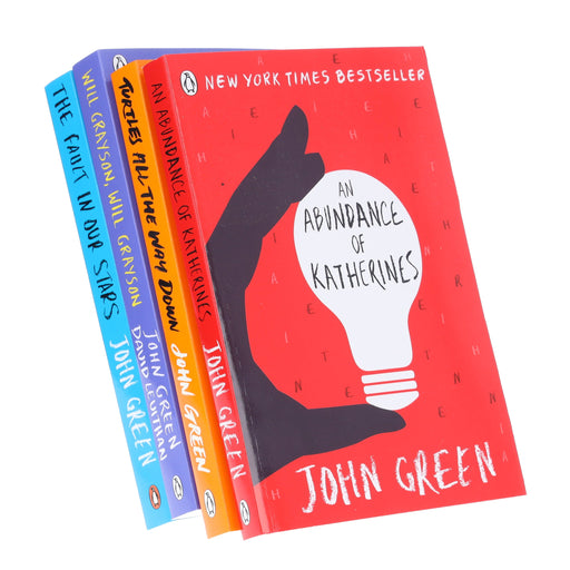 John Green Collection 4 Books Set - Ages 14-16 - Paperback Young Adult Penguin Random House