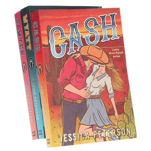 Lucky River Ranch Series by Jessica Peterson 3 Books Collection Set - Fiction - Paperback Fiction Hachette