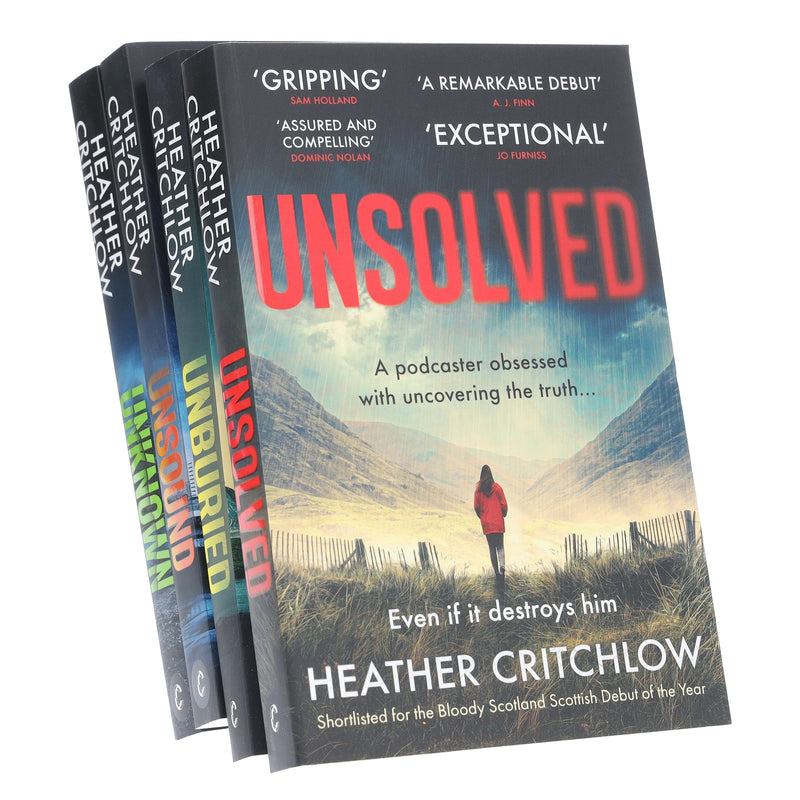 The Cal Lovett Files Series by Heather Critchlow 4 Books Collection Set - Fiction - Paperback Fiction Canelo