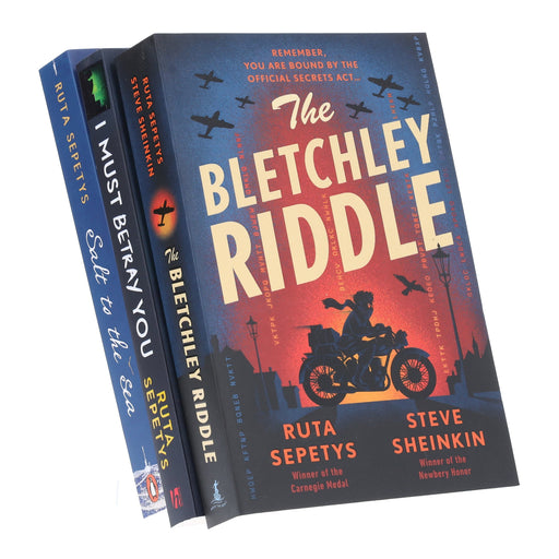 Ruta Sepetys & Steve Sheinkin Collection 3 Books Set - Ages 8+ - Paperback 7-9 Various