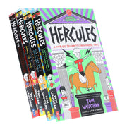 Hercules Series by Tom Vaughan Illustrated 4 Books Collection Set - Ages 8-12 - Paperback 9-14 Scholastic