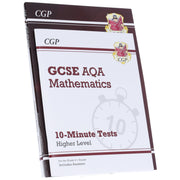CGP GCSE Maths AQA Higher Level Exam Guide 3 Books Collection Set (Includes Online Edition, Videos & Quizzes)- Paperback Young Adult Coordination Group Publications Ltd (CGP)