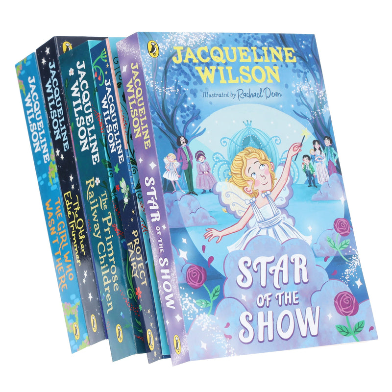 Jacqueline Wilson Collection Illustrated 5 Books Set - Ages 7+ - Paperback 7-9 Penguin Random House