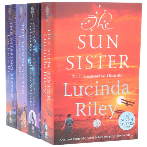 The Seven Sisters Series (Book 5-8) By Lucinda Riley & Harry Whittaker 4 Books Collection Set - Fiction - Paperback Fiction Macmillan
