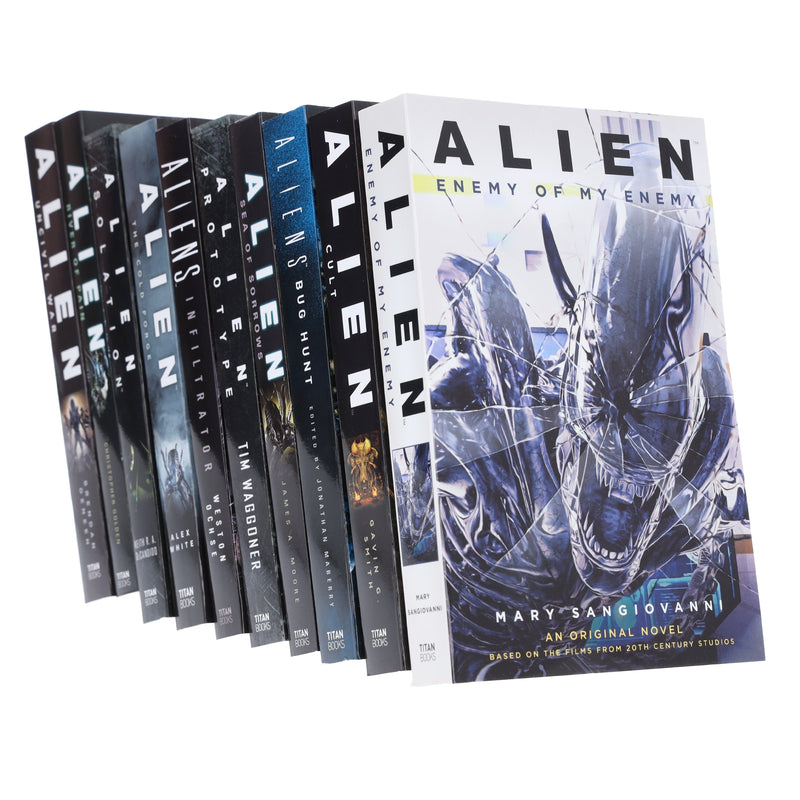 Alien Series 10 Books Collection Set - Fiction - Paperback Fiction Titan Books