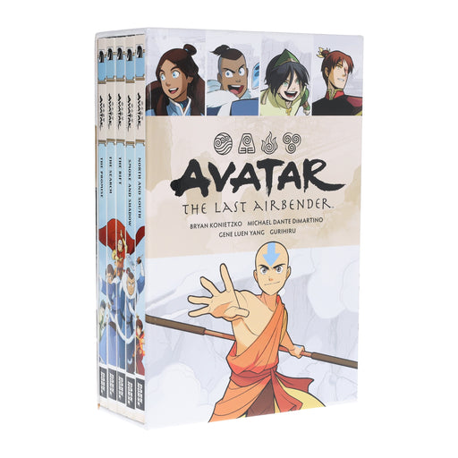 Avatar: The Last Airbender by Gene Luen Yang & Others 5 Books Collection Omnibus Boxed Set - Ages 8+ - Paperback Graphic Novels Dark Horse Comics