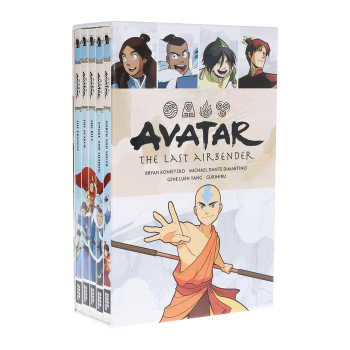 Avatar: The Last Airbender by Gene Luen Yang & Others 5 Books Collection Omnibus Boxed Set - Ages 8+ - Paperback Graphic Novels Dark Horse Comics