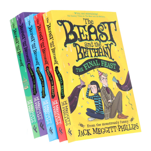 The Beast and the Bethany Series By Jack Meggitt-Phillips Illustrated 5 Books Collection Set - Ages 8+ - Paperback 9-14 HarperCollins Publishers