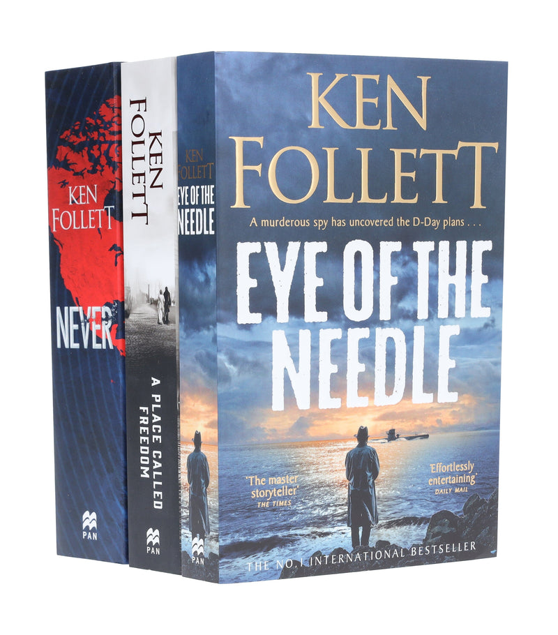 Ken Follett Thriller 3 Books Collection Set - Fiction - Paperback Fiction Pan Macmillan