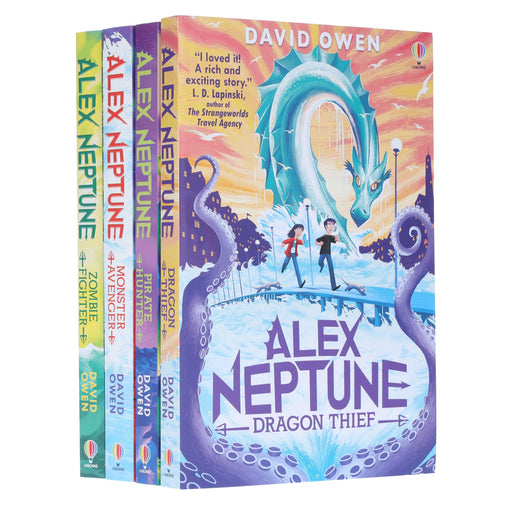 Alex Neptune Series By David Owen 4 Books Collection Set - Ages 9-12 - Paperback 9-14 Usborne Publishing Ltd