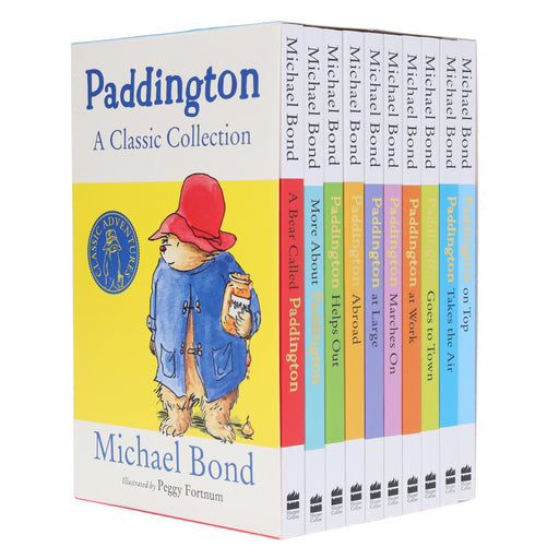 Paddington Bear Classic Collection 10 Books By Michael Bond - Ages 7+ - Paperback 7-9 HarperCollins Publishers