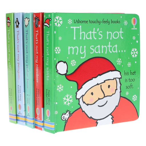 That's not my... Christmas by Fiona Watt & Rachel Wells 5 Books Collection Set - Ages 0-5 - Board Book 0-5 Usborne Publishing Ltd