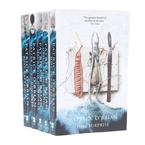 Aubrey-Maturin Series (Vol. 1-5) By Patrick O'Brian 5 Books Collection Set - Fiction - Paperback Fiction HarperCollins Publishers