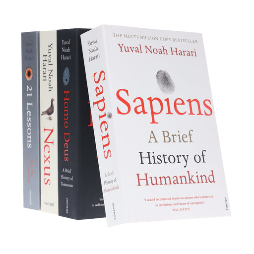 Yuval Noah Harari 4 Books Set Collection - Non-Fiction - Paperback Non-Fiction Penguin Random House