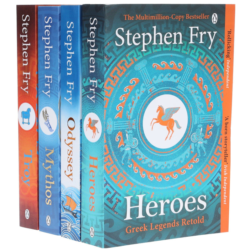 Greek Myths Series By Stephen Fry 4 Books Collection Set - Fiction - Paperback Fiction Penguin Random House