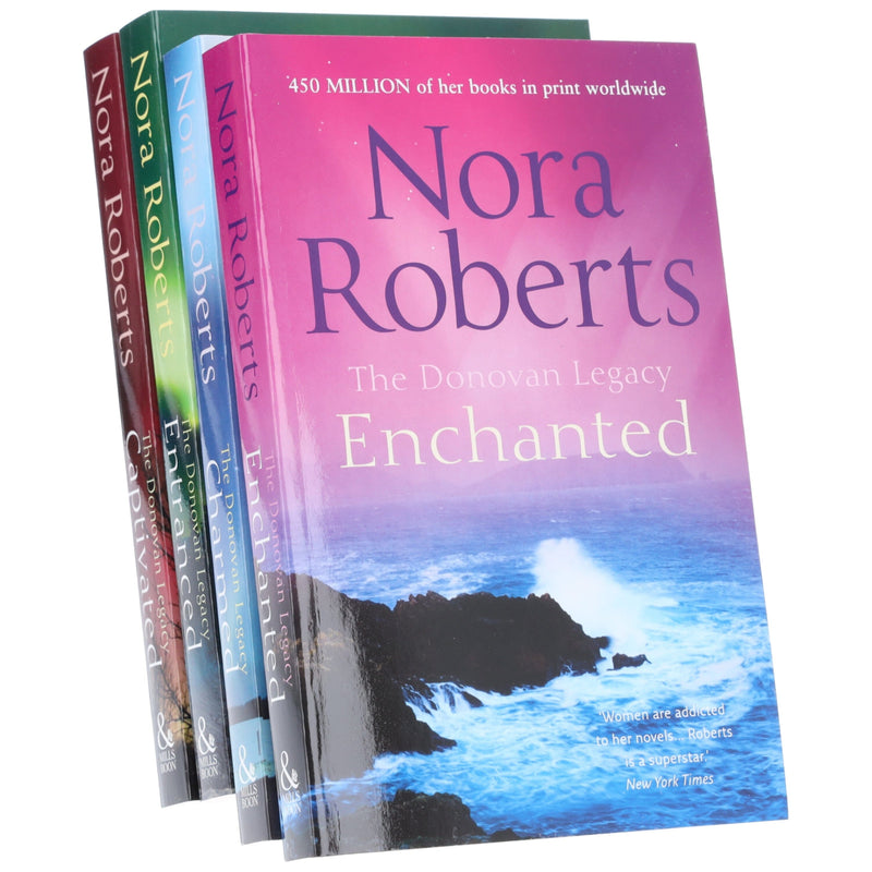 Donovan Legacy Series by Nora Roberts 4 Books Collection Set - Fiction - Paperback Fiction HarperCollins Publishers