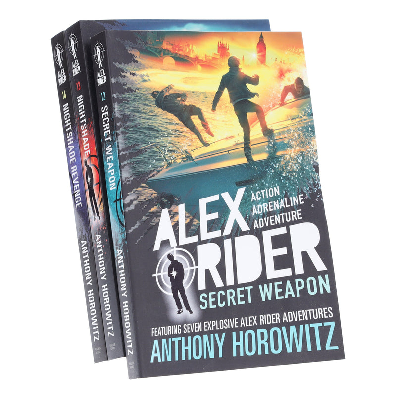 Alex Rider (Book 12-14) by Anthony Horowitz: 3 Books Collection Set - Ages 9-12 - Paperback 9-14 Walker Books Ltd