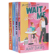 Wait With Me Series by Amy Daws 4 Book Sprayed Edges Collection Set - Fiction - Paperback Fiction Mira Books