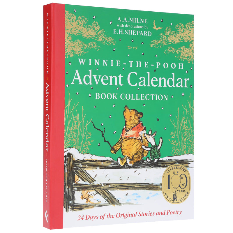 Winnie-The-Pooh: Advent Calendar Book Collection 24 Days of the Original Stories and Poetry by A.A. Milne & E.H. Shepard - Ages 5+ - Paperback 5-7 HarperCollins Publishers