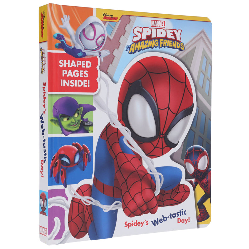 Marvel Spidey and the Amazing Friends: Spidey`s Web-tastic Day! by David Roe - Ages 3+ - Board Book 3-5 Marvel Comics