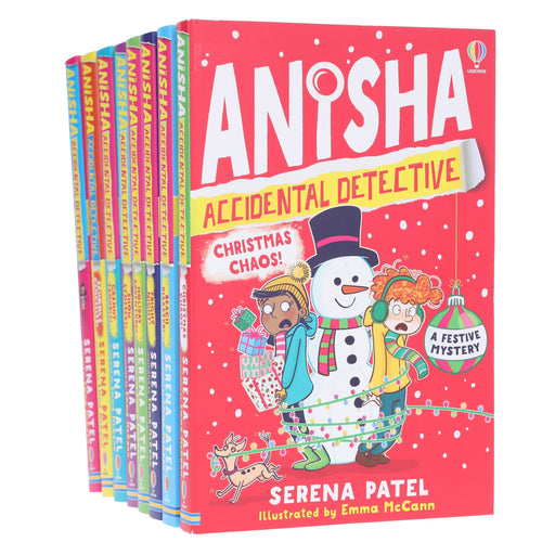 Anisha Accidental Detective Series By Serena Patel 8 Books Collection Set - Ages 7-11 - Paperback 7-9 Usborne Publishing Ltd