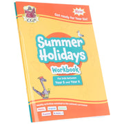 CGP Summer Holidays Activity Workbook (For kids between Year 5 & Year 6) 2 Books Set - Paperback 9-14 Coordination Group Publications Ltd (CGP)