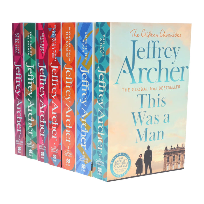 The Clifton Chronicles Series By Jeffrey Archer 7 Books Collection Set - Fiction - Paperback Fiction Pan Macmillan