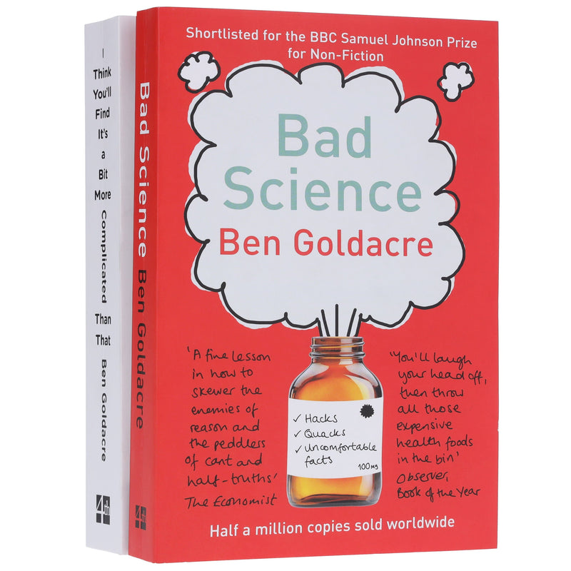 Ben Goldacre Collection 2 Books Set - Non Fiction - Paperback Non-Fiction HarperCollins Publishers