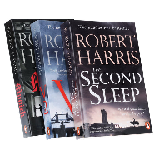 Robert Harris Collection (Munich, The Second Sleep & V2) 3 Books Set - Fiction - Paperback Fiction Penguin Random House