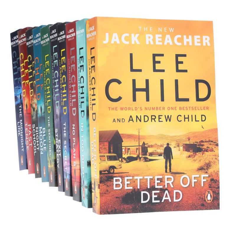 Jack Reacher Thrillers (Book 21-30) by Lee & Andrew Child 10 Books Collection Set - Fiction - Paperback Fiction Penguin Random House