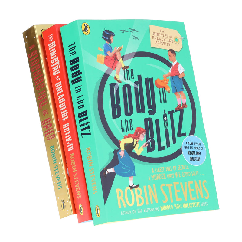 The Ministry of Unladylike Activity by Robin Stevens 3 Books Collection Set - Ages 8-13 - Paperback Fiction Penguin Random House