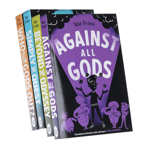 Who Let the Gods Out by Maz Evans Complete 4 Books Collection Set - Ages 9-14 - Paperback 9-14 Scholastic