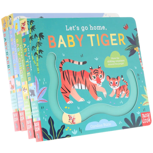 Let's Go Home Series By Carolina Buzio 4 Books Collection Set - Ages 2-5 - Board Book 0-5 Nosy Crow Ltd